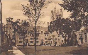 Connecticut New Haven Branford Court Looking Toward Graham Tower Yale Univers...