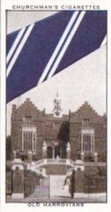 Church Vintage Cigarette Card Well Known Ties No 25 Old Harovians