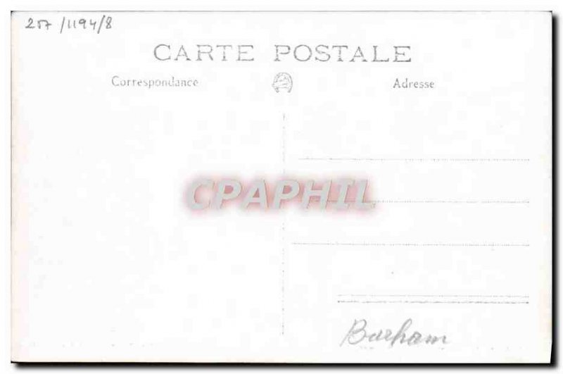 Postcard Old Ship HMS Barham