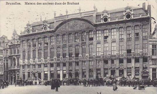 Belgium Brussels Maison des anciens ducs de Brabant 1911