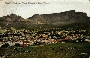 CPA AK Devil's Peak and Table Mountain, Cape Town SOUTH AFRICA (833112)