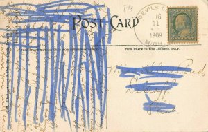 LPS68 Devil's Lake Michigan Cedar Point Beach Postcard