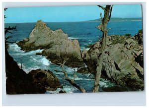 Vintage Pinnacle Point, Carmel, CA. Postcard F126E