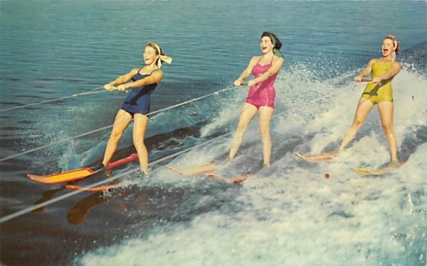 Water Skiing, A thrilling sport Strathmere, New Jersey  