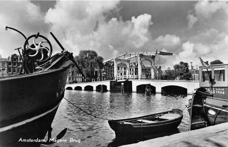 BG29951 amsterdam magere brug ship bateaux netherlands  CPSM 14x9cm