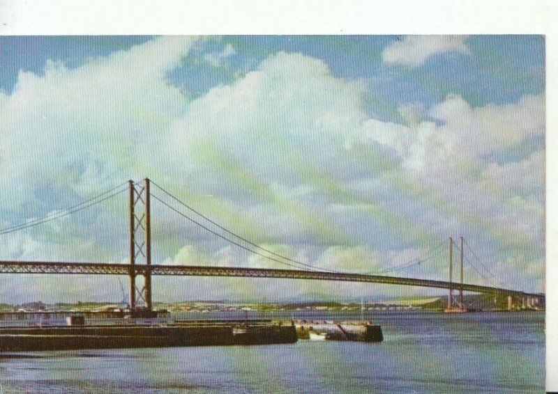 Scotland Postcard - The Forth Road Bridge - Fife - TZ12352