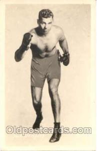 Jack Dempsey Boxing Jack Dempsey Unused 