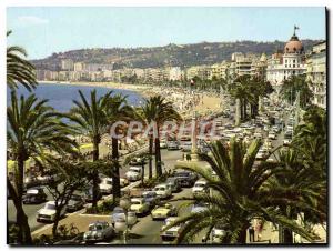 Postcard Modern Nice Cote d & # 39Azur La Promenade Des Anglais