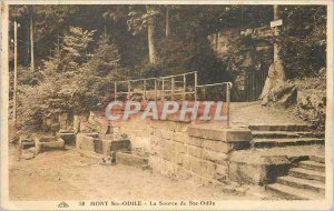 Old Postcard Mont Sainte Odile The Sainte Odile Source