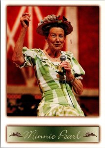 Minnie Pearl On State at Grand Ole Opry House Nashville TN Postcard S67