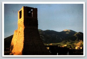 Ruin of St Jerome Church Taos Pueblo New Mexico 4x6 VINTAGE Postcard 1580