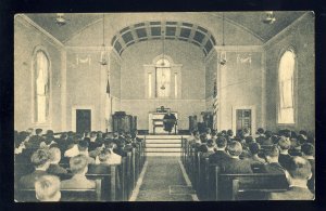 Stony Brook, Long Island, New York/NY Postcard,Stony Brook School Chapel Service