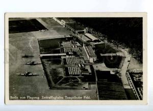 235371 GERMANY BERLIN airport from air Vintage photo postcard