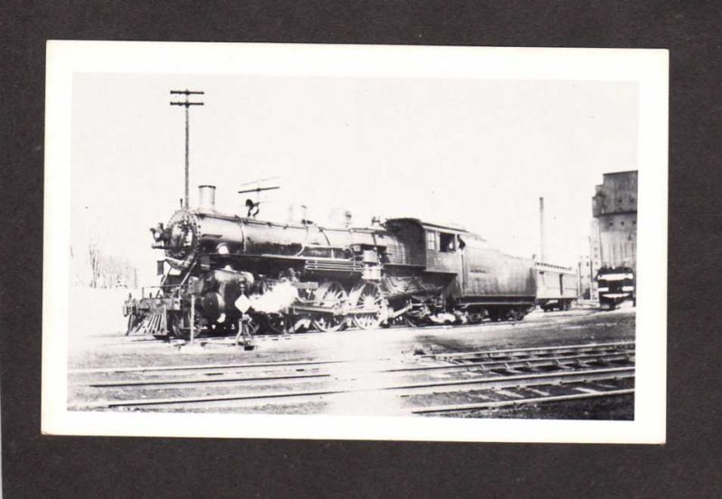 Denver & Rio Grande Western Railroad Train Steam locomotive 1504.Postcard Repro