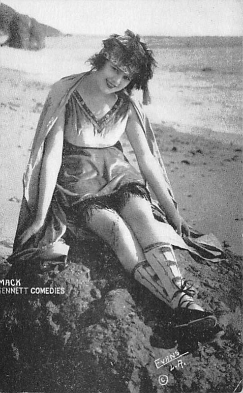 Arcade Movie Star Post Card Mack Sennett Comedies Unused