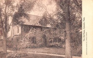 The Old Manse in Concord, Massachusetts