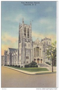 First Methodist Church, Charlotte, North Carolina, 1930-1940s