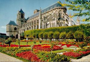 BF14576 bourges cher la cathedrale saint etienne france front/back image