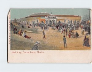 Postcard Bull Ring, Ciudad Juárez, Mexico