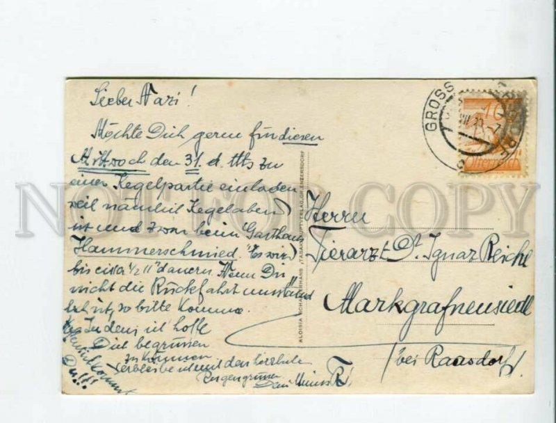 3171804 AUSTRIA Gr. Enzersdorf Vintage photo real post postcard