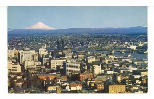 OR - Portland. Aerial View, Mt. St. Helens in Distance