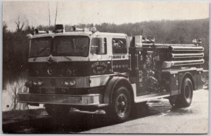 Budd Lake New Jersey Engine 56 1970 International Great Eastern 1000 GP Postcard