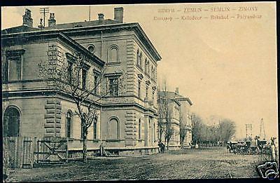 serbia, BELGRADE ZEMUN SEMLIN, Railway Station (1910s)