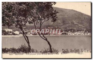 Old Postcard Menton Vue Generale Cape Jack Martin