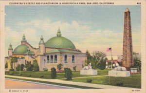 California San Jose Cleopatra's Needle and Planetarium In Rosicrucian Park