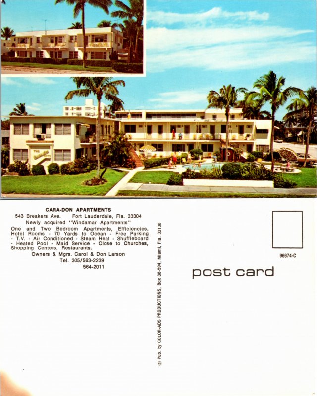 Cara-Don Apartments, Ft. Lauderdale, Florida (25983