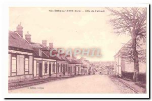 Tillieres on Avre Verneuil Postcard Old Approval