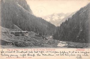 BR103027 weg zur plauen hutte in der au mit dem sondergrund zillerthal austria