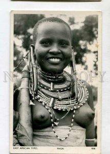 3147510 EAST AFRICAN TYPE Nude girl MASAI Vintage photopostcard