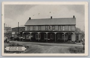 Shartlesville Pennsylvania~Shartlesville Hotel~Front View~Vintage Postcard