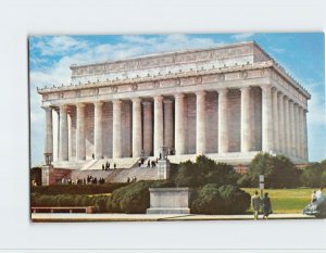 Postcard Lincoln Memorial, Washington, District of Columbia