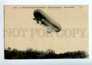 205568 FRANCE AVIATION airship dirigible NULLI SECUNDUS #1024