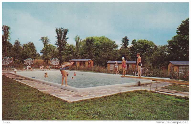 Swimming Pool, Hospitality Inn, MINDEN, Ontario, Canada, 40-60´