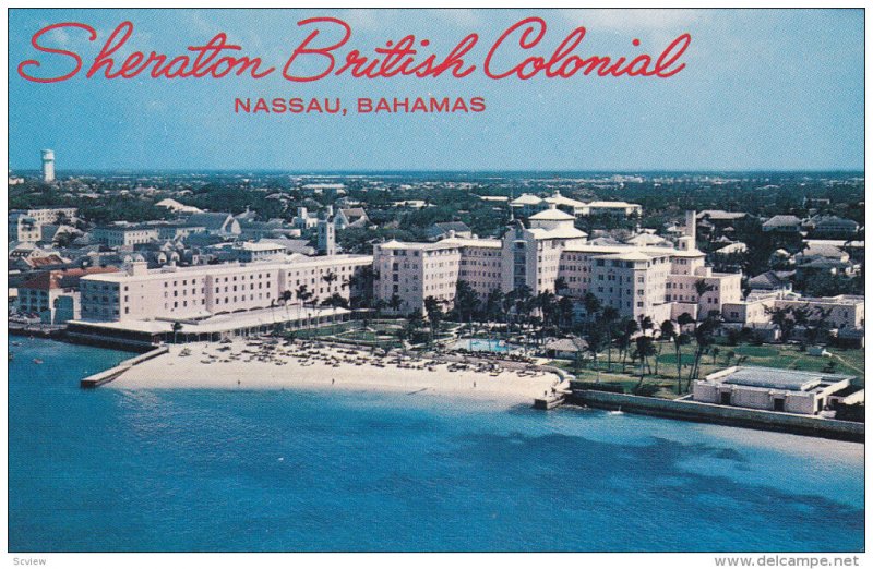 NASSAU, Bahamas, 1940-1960's; Sheraton-British Colonial Hotel