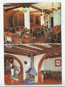 464386 Spain Barcelona La Font dels Ocellets restaurant advertising Old postcard