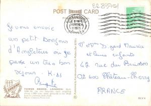 BR89701 tower bridge london ship bateaux  uk