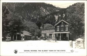 Genoa Nevada NV Grocery Pickup Truck Coca Cola Real Photo Vintage Postcard