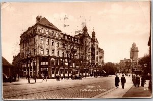 RPPC Germany Plauen Kaffeehaus Tromel