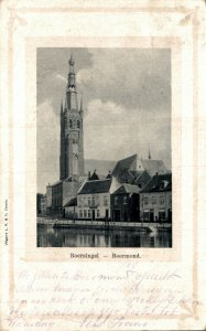 Netherlands Roersingel Roermond Vintage Postcard 08.50