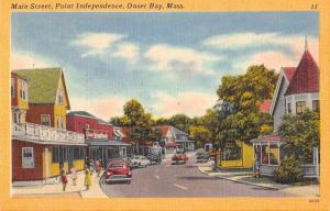 Onset Bay Massachusetts Main St Independence Point linen antique pc Z28431