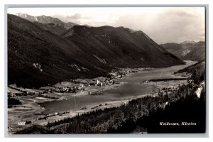 Postcard WeiBensee Karnten Real Photo RPPC