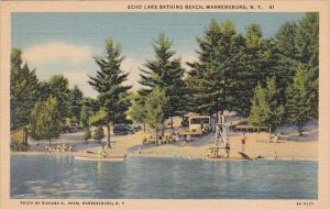 New York Warrenburg Echo Lake Bathing Beach