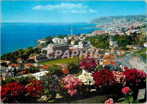 Postcard Modern Riviera del Fiori S Remo Panorama view of the East for the Co...