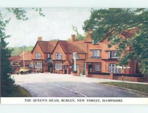 Unused Pre-1980 HOTEL SCENE New Forest - Hampshire England UK F6739