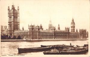 BR80682 london houses of parliament ship bateaux real photo   uk