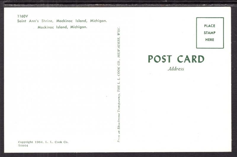 Saint Anne's Shrine,Mackinac Island,MI